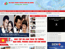 Tablet Screenshot of haiduongtv.com